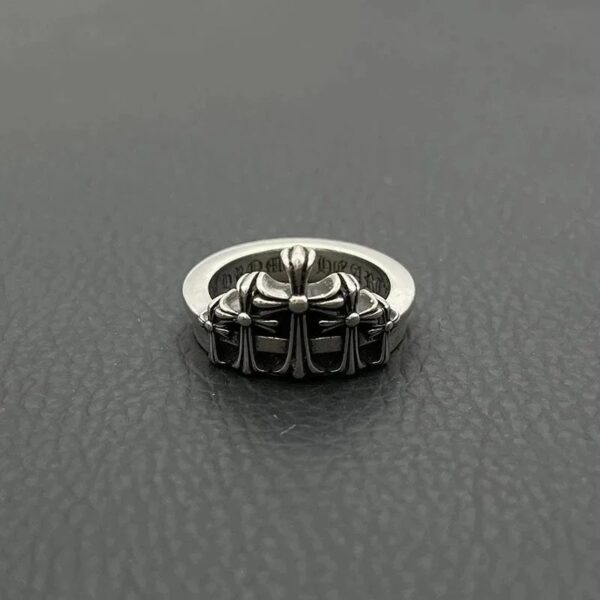 Chrome HeartsCrucifixion Ring - Image 2