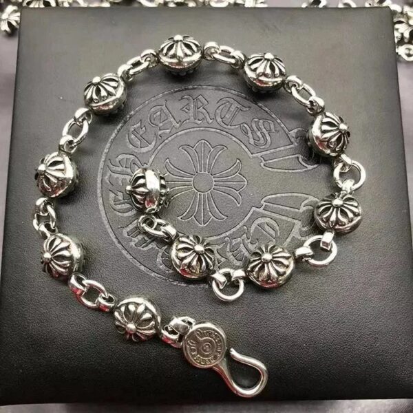 Chrome HeartsCross Multi-style Bracelet