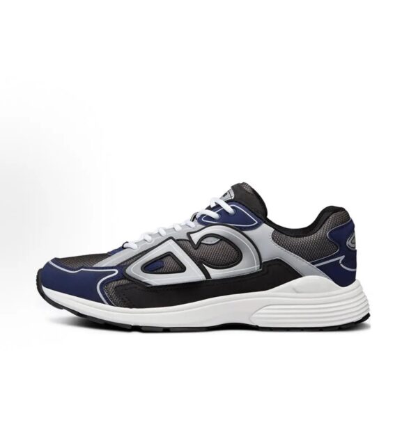 Dior New Matching Monogrammed Papa Shoes B30Blue Black