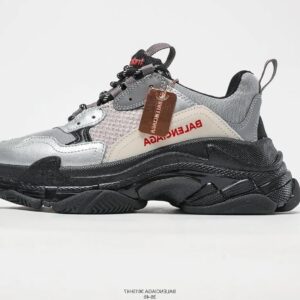 BALENCIAGA second generation ins heightened daddy shoes Black Silver