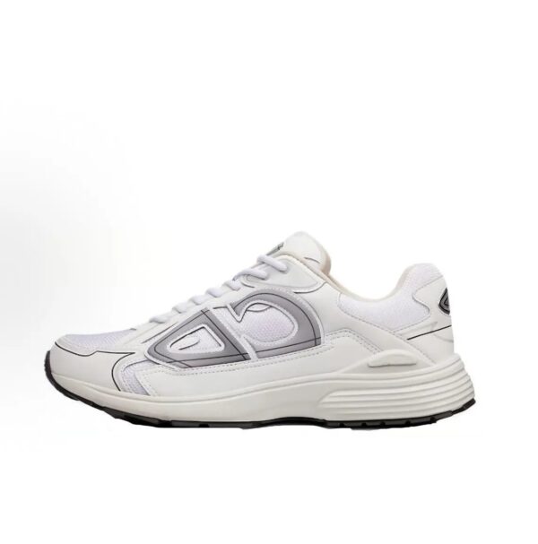 Dior new matching monogrammed dad shoes B30All white