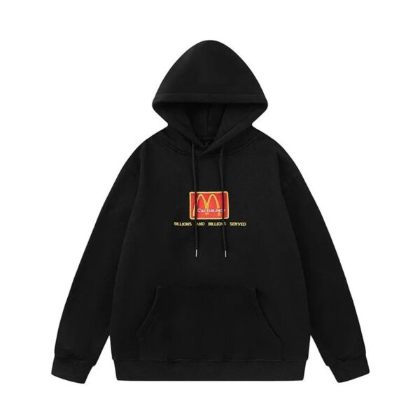 travisscott printed casual hoodie