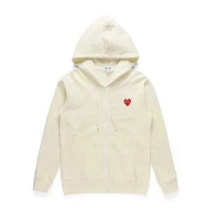 CDG PLAY Split Hoodie｜Infinite Solution of the Law of Hearts