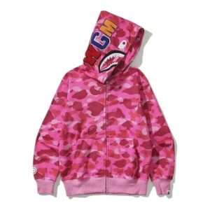 Bape Shark Head Multicolor Hoodie