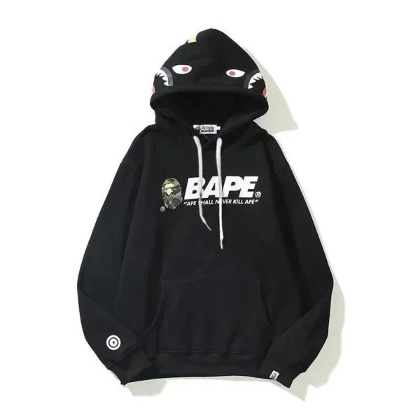 Bape Shark Head Multicolor Hoodie - Image 2