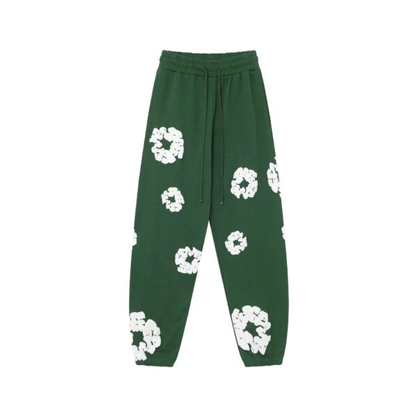 DENIM TEARS Foam Flower Sweatpants Hot!