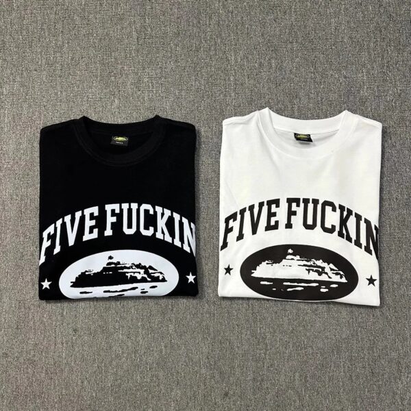 Corteiz "fivefucikinyears" fifth anniversary t