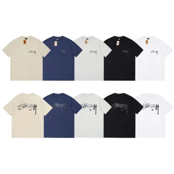 Stussy Mercury Printed Crew T-Shirt