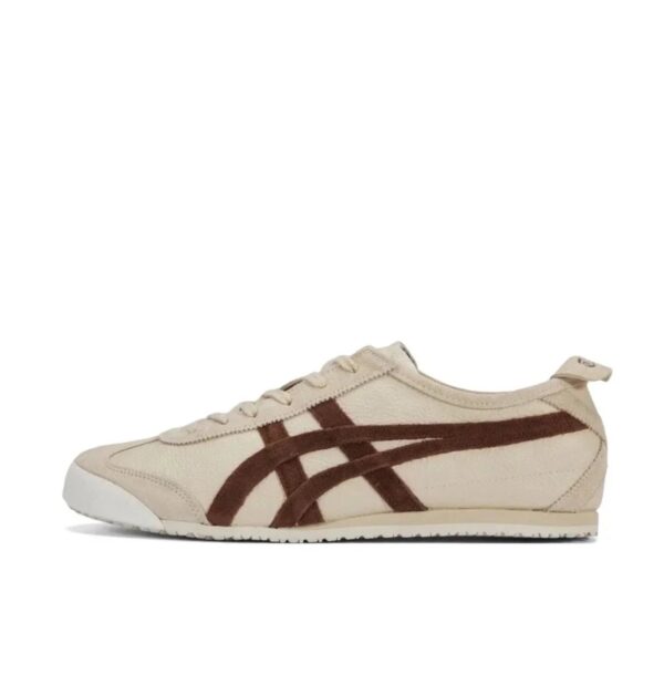 Onitsuka Tiger EspadrillesLeather rice brown-original shoes quality genuine leather - Image 2