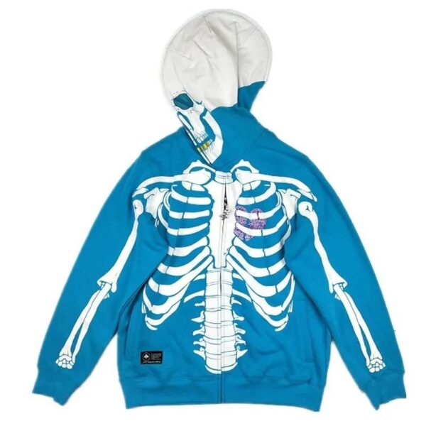 SUDEEBIOY Social Terrorism Sweatshirt Jacket