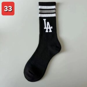 MLB High-Top Sports Socks Collection 40 Color Combinations
