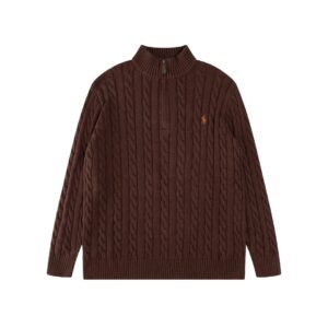Ralph Lauren 15-color classic small embroidered logo knit sweater