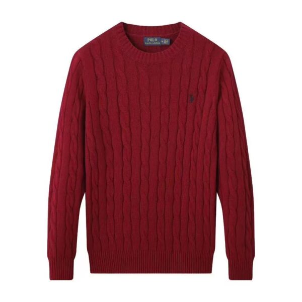Ralph Lauren 15-color classic small embroidered logo knit sweater