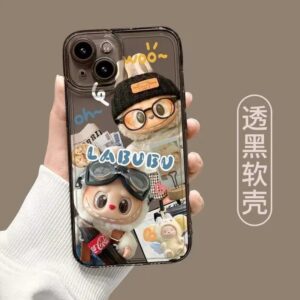 LABUBU Apple Silicone Phone Case