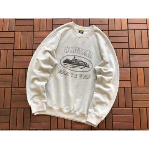 Meichao Corteiz Devil's Island Print Streetwear Unisex Oversized Hoodie