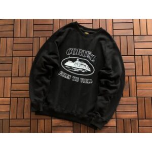 Meichao Corteiz Devil's Island Print Streetwear Unisex Oversized Hoodie