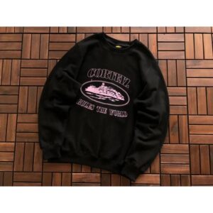 Meichao Corteiz Devil's Island Print Streetwear Unisex Oversized Hoodie