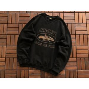 Meichao Corteiz Devil's Island Print Streetwear Unisex Oversized Hoodie