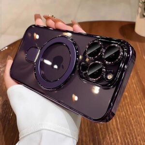 Transparent magnetic iPhone case