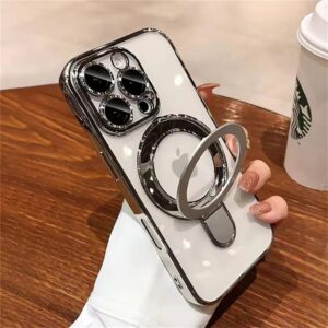 Transparent magnetic iPhone case