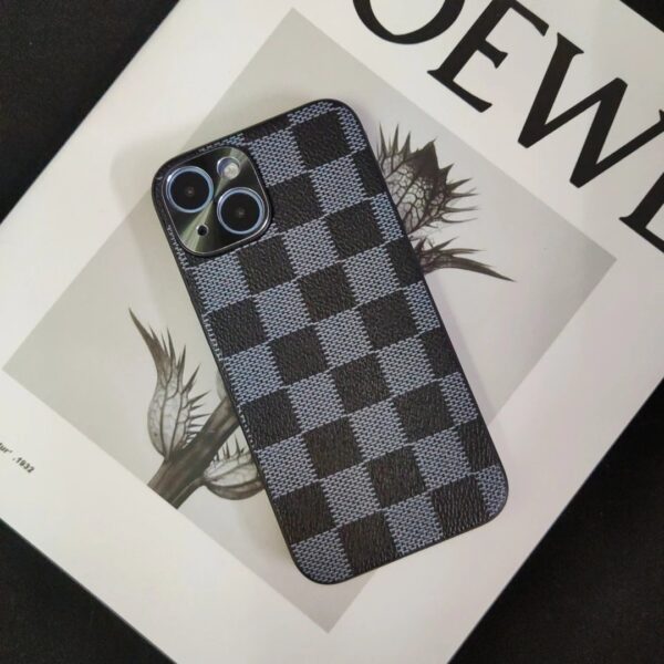 Louis Vuitton checkered iPhone case