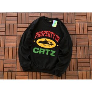 Meichao Corteiz Devil's Island Print Streetwear Unisex Oversized Hoodie