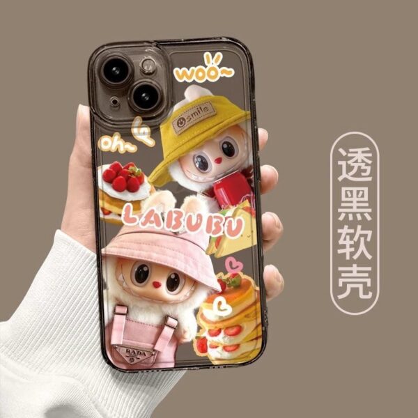 LABUBU Apple Silicone Phone Case