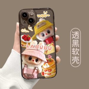 LABUBU Apple Silicone Phone Case