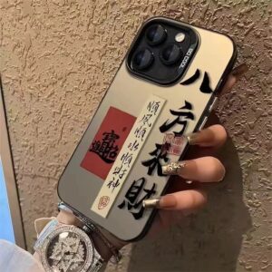 Eight Directions of Prosperity iPhone Case