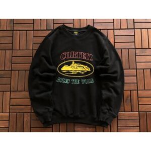 Meichao Corteiz Devil's Island Print Streetwear Unisex Oversized Hoodie