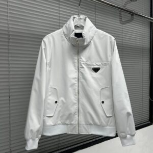 2024 Pre-Spring New Arrival *Prada~New Stand Collar Jacket