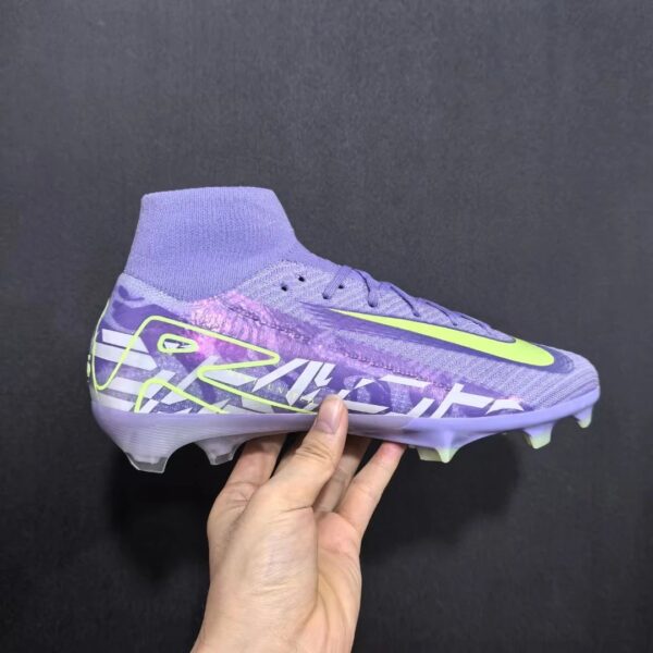 Nike Air Max 1 High-Top Purple Soccer Cleats