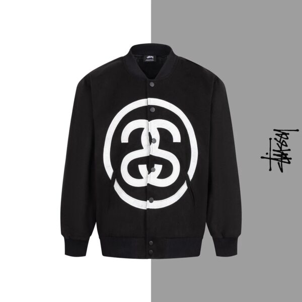 stussy Playful Double-S Wool Jacket