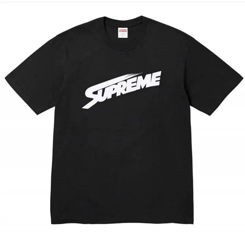 Supreme Box Logo Black Street Cotton Skate T-Shirt