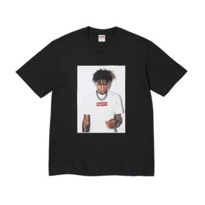 Supreme Street Portrait Series Black Cotton T-Shirt