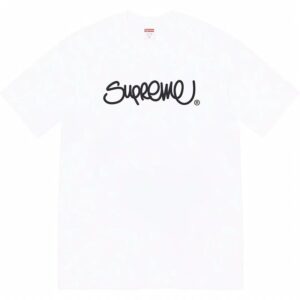 Supreme Classic Logo White Streetwear T-Shirt