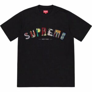 Supreme City Icons New York Black Streetwear T-Shirt