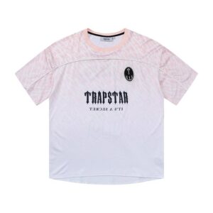 Trapstar Secret Pink & White Gradient Mesh Breathable T-Shirt
