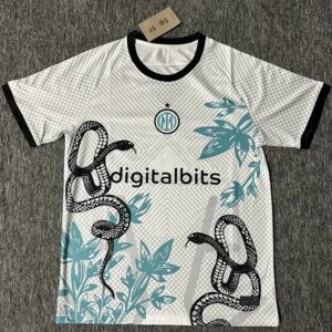 Inter Milan × DigitalBits Collaboration Black-White-Blue Totem T-Shirt