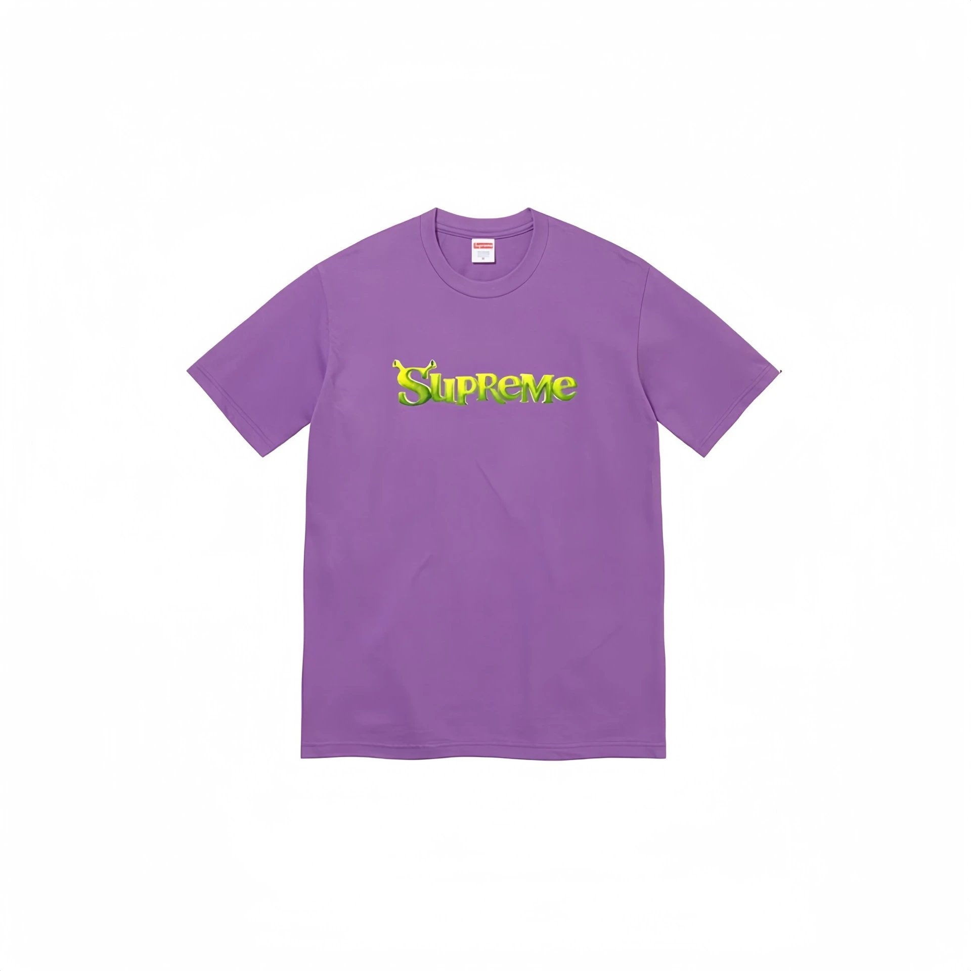 Supreme Classic Logo Purple Streetwear T-Shirt