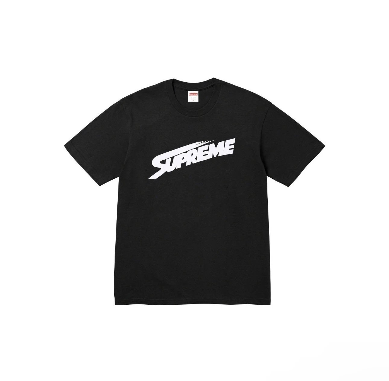 Supreme Speed Logo Black Street Style T-Shirt