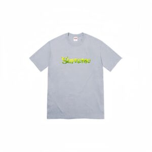 Supreme 3D Logo Gray Streetwear Trend T-Shirt