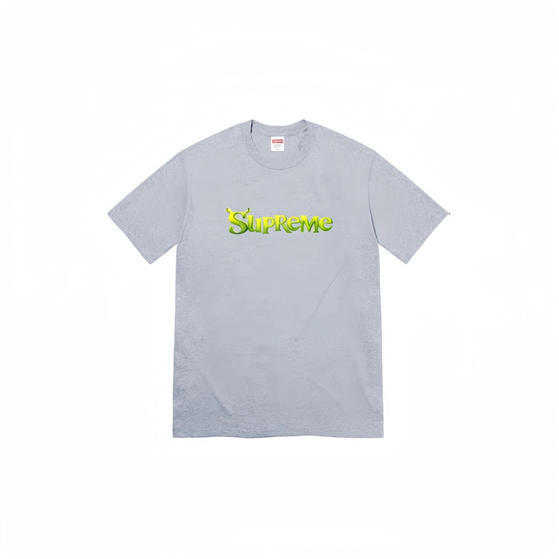 Supreme 3D Logo Gray Streetwear Trend T-Shirt