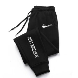 Nike Sportswear Collection Black Cuffed Sweatpants