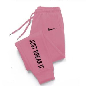 Nike Street Style Pink Casual Sweatpants