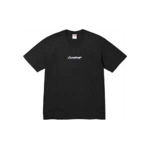 Supreme Classic Logo Black Streetwear T-Shirt