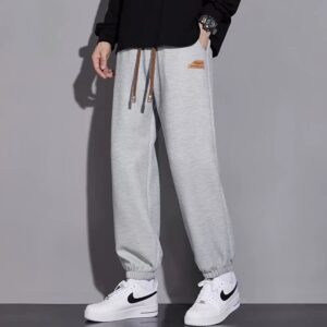 OtherPants Street Loose Series Light Gray Cuffed Sweatpants