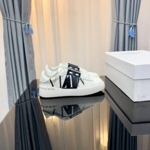 Valentino VLTN Black & White Street-Style Sneakers