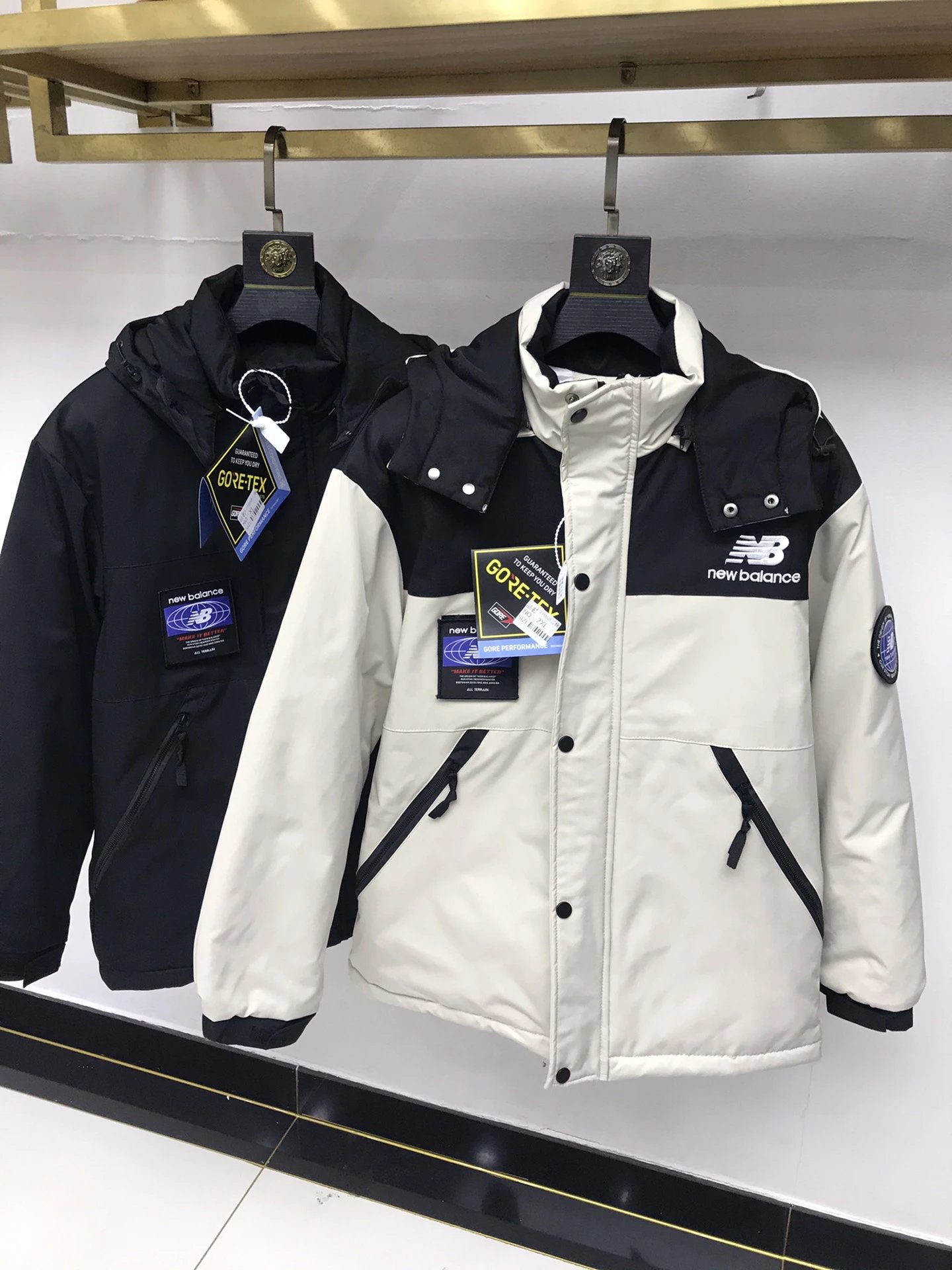 INS HYPE FIVE Repsol Blue-White-Red Patchwork Motorcycle Jacket"