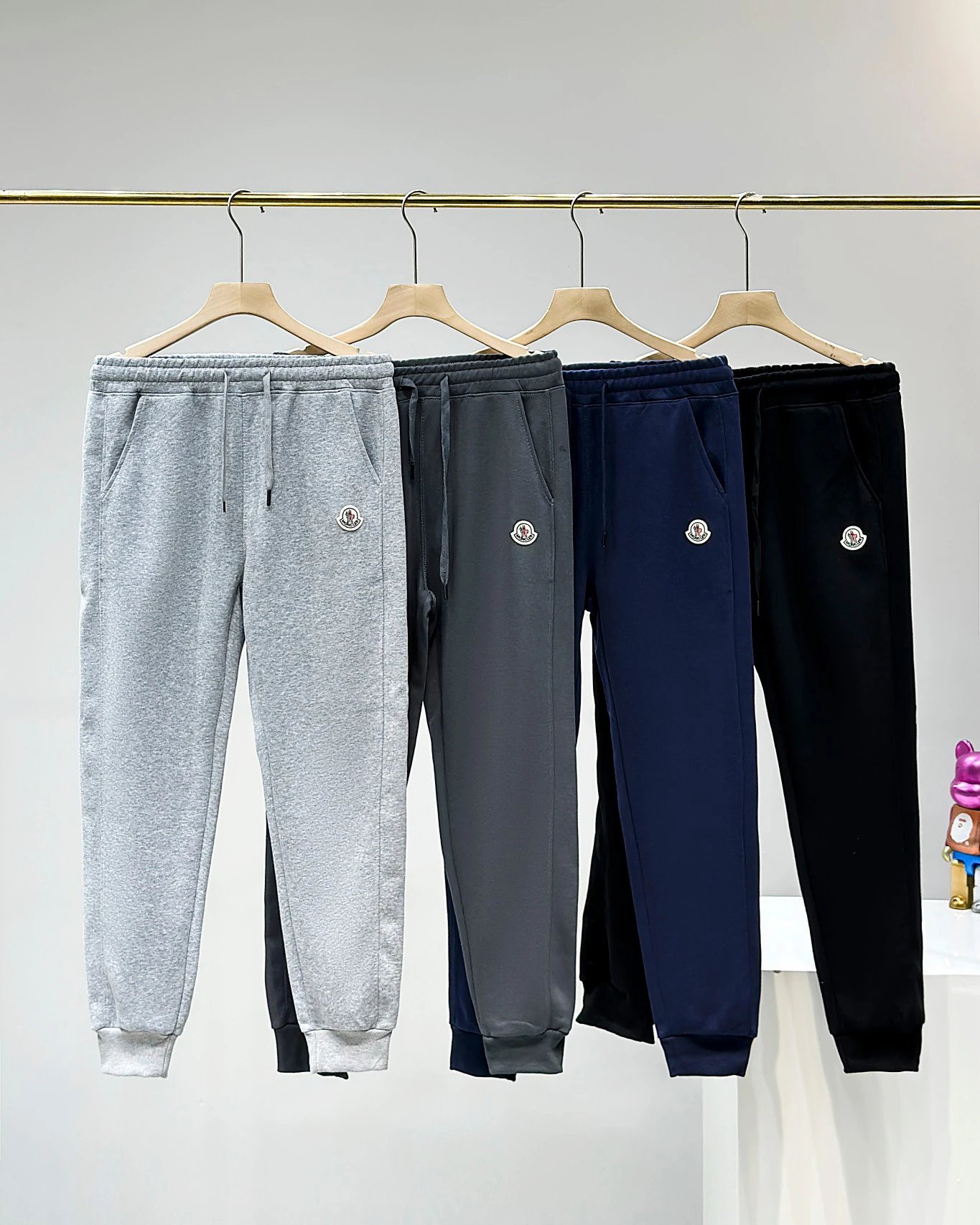 Moncler Essential Casual Sweatpants - Four-Color Collection